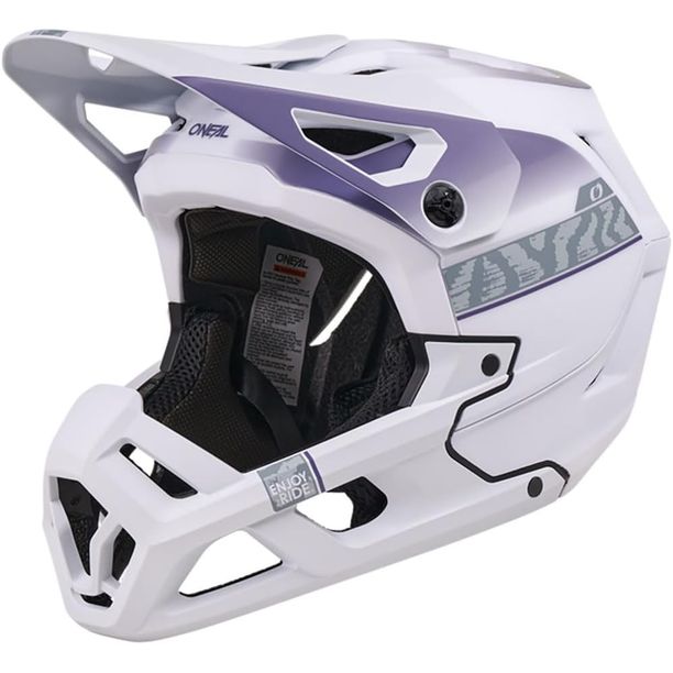Casca Ciclism Full-Face O'Neal SL1 Terra MTB Downhill Alb
