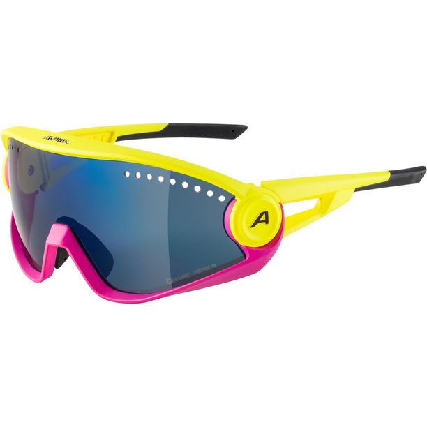 Ochelari Ciclism Alpina 5W1NG pinaple-magenta mat