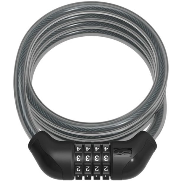 Incuietoare Cablu CONTEC PowerLoc Cifru 12mm/185cm Negru