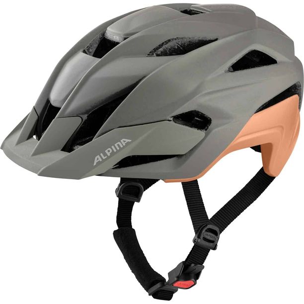 Casca Bicicleta Alpina KAMLOOP moon-grey-peach mat 56-59