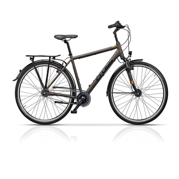 City Bike Cross Citerra Man, 28, gri-negru