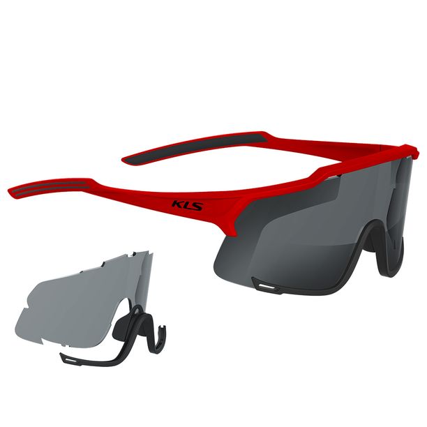 Ochelari Ciclism Kellys Dice Rosu
