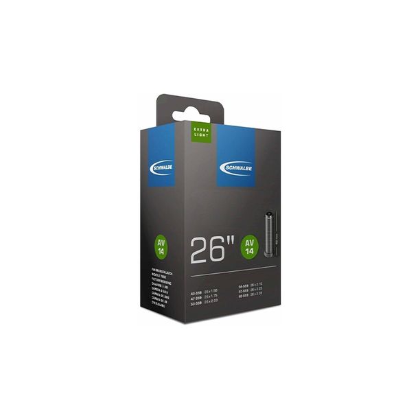 Camera Bicicleta Schwalbe Extra Light AV14 26'' (40/60-559) IB AGV 40mm