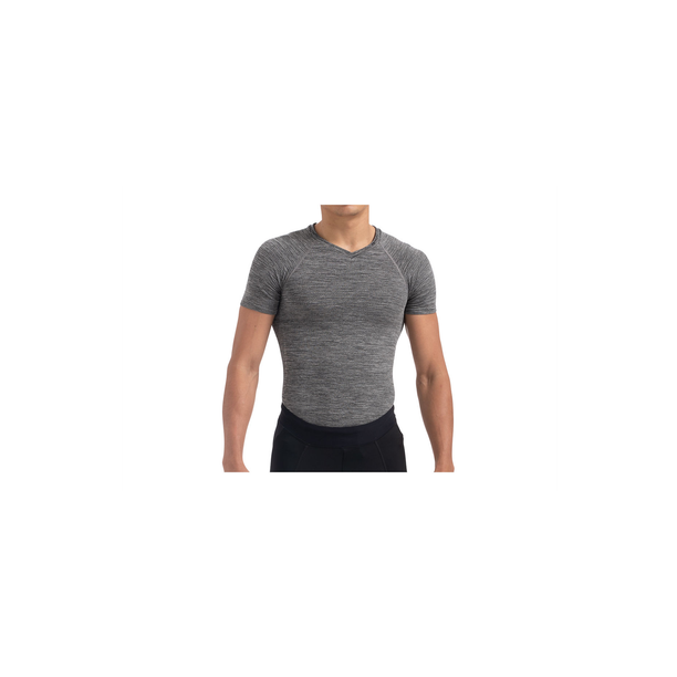 Tricou Ciclism Casual Specialized Men's Seamless Base Layer SS, Heather Grey