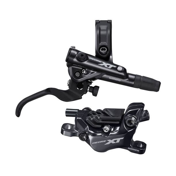 Frana pe disc set asamblat Shimano Deore XT BL-M8100(R) BR-M8120(R) 1700mm, fara adaptor