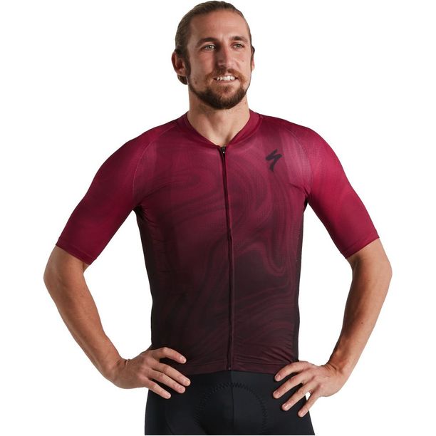 Tricou Ciclism Tehnic Specialized MEN's SL SS, Ruby Wine