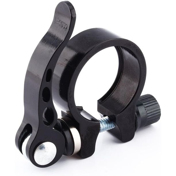 Colier Bicicleta ACOR, 31.8 / 34.9mm, negru