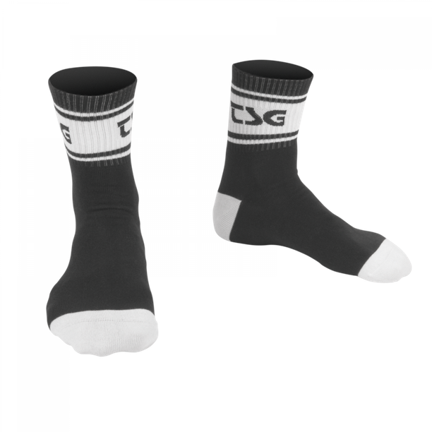 Sosete Ciclism TSG Logo - Negru