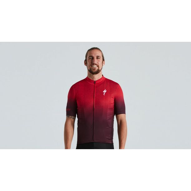 Tricou Ciclism Tehnic Specialized RBX COMP SS, negru-rosu