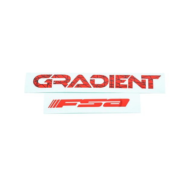 Sticker FSA HBSP Gradient Handlebar - Red