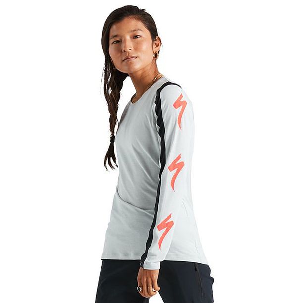 Bluza Ciclism Casual Specialized Women's Trail LS, Dove Grey