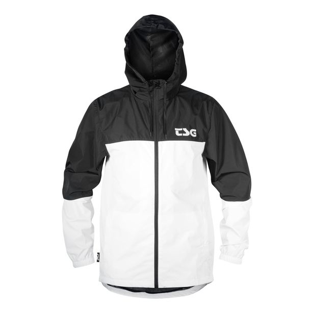 Jacheta Ciclism TSG Windbreaker - Black/White
