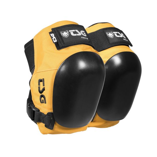 Genunchiere Bicicleta TSG Force III - Yellow Ochre