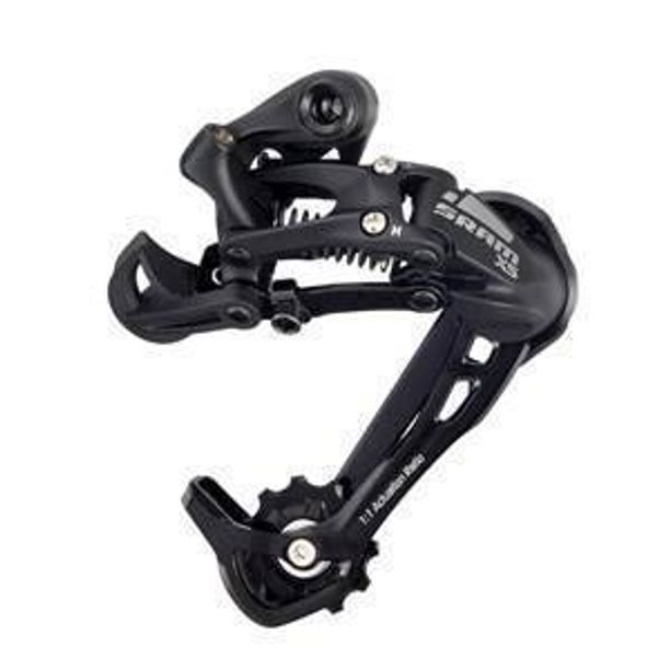 Schimbator SRAM X5 (9V) lung, Culoare: Black