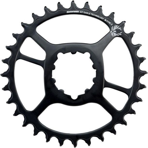 Foaie angrenaj Pedalier Sram X-SYNC Eagle BOOST 12VIT 34T, Direct Mount, Offset, 3, otel, negru