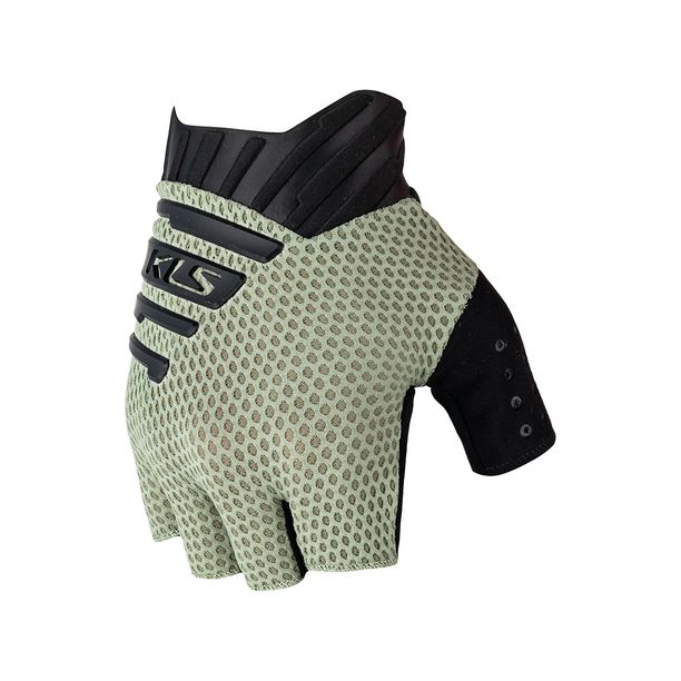 Manusi Bicicleta KLS Cutout Scurte 022 sage Verde
