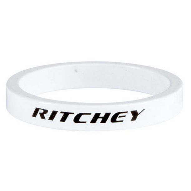 Distantier Ritchey, alb, 5mm, 1-1/8 (10/pachet)