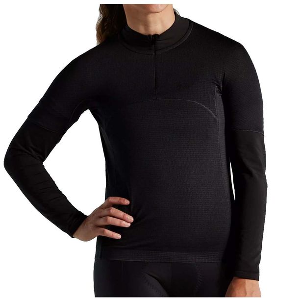 Bluza Ciclism Tehnica Specialized Women's Prime Power Grid LS, Black