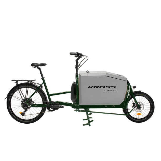 Bicicleta Electrica Cargo Kross Ecargo Space Buss 19" 2027 Verde Unisize