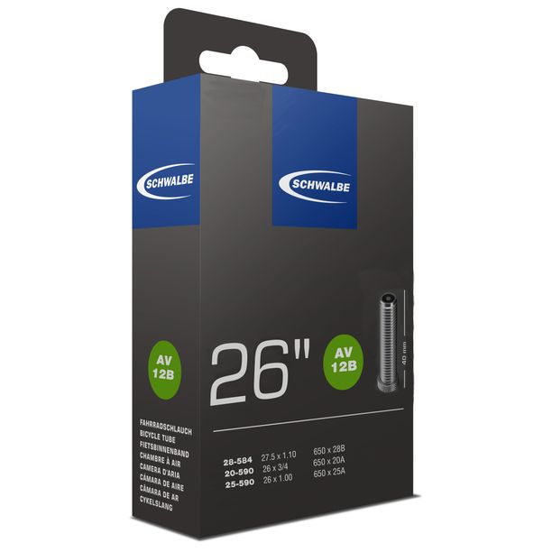 Camera Bicicleta Schwalbe AV12B 26'' 20/28-584/590 IB AGV 40mm