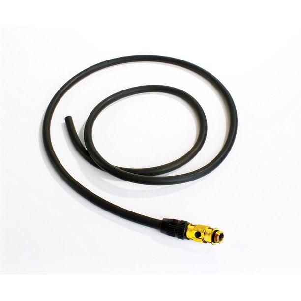 Furtun pentru pompa de podea Lezyne, mandrina cu filet flexibil ABS si conectori