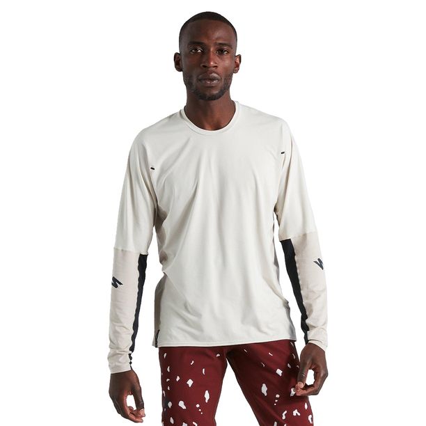 Bluza Ciclism Tehnica Specialized Men's Trail Air LS, White Mountains