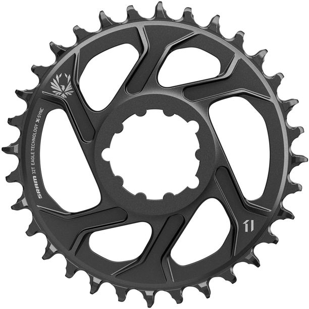 Foaie angrenaj X-SYNC 2 32T Direct Mount 6mm Offset Eagle negru