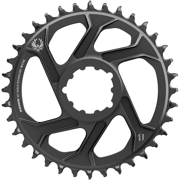 Foaie angrenaj X-SYNC 2 36T Direct Mount 6mm Offset Eagle negru
