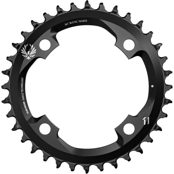Foaie angrenaj X-SYNC 2 36T 104 BCD Eagle negru
