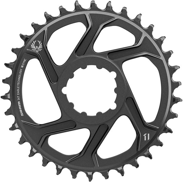 Foaie angrenaj X-SYNC 2 34T Direct Mount 3mm Offset Boost Eagle negru