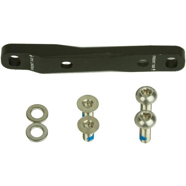 Adaptor Montaj Etrier Frana pe Disc Sram 0F/20F (fata 140/fata 160), 2 tevi dinel inoxidabtl