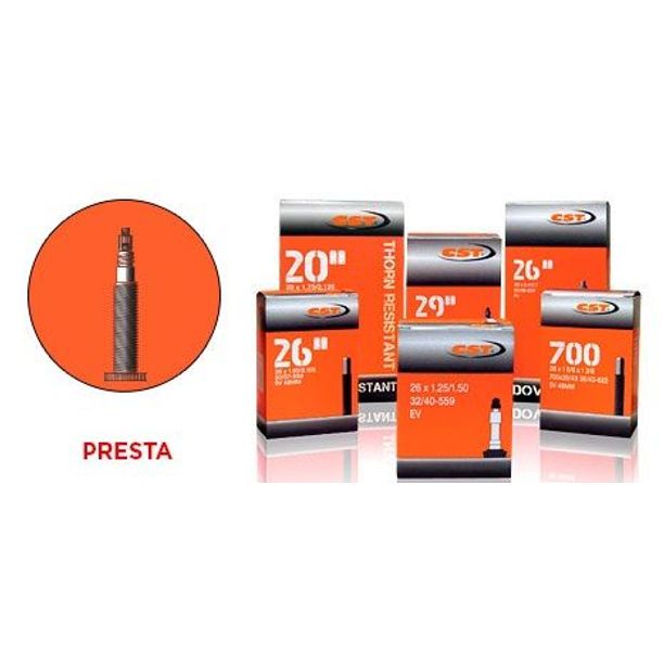 Camera Bicicleta CST 23/32-622 (23/32-622) valva Presta FV