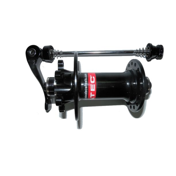 Butuc Bicicleta Fata disc Novatec D711 SB/A 32 gauri, titan