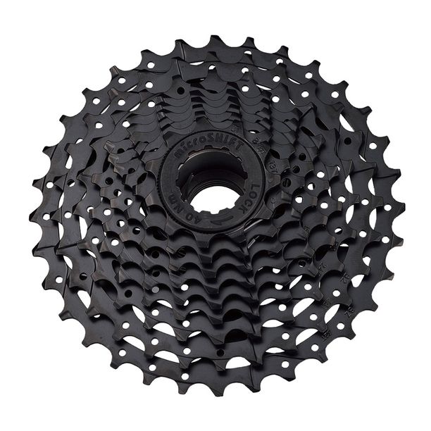 Pinioane microSHIFT , 8V , 11-34 T, Negru