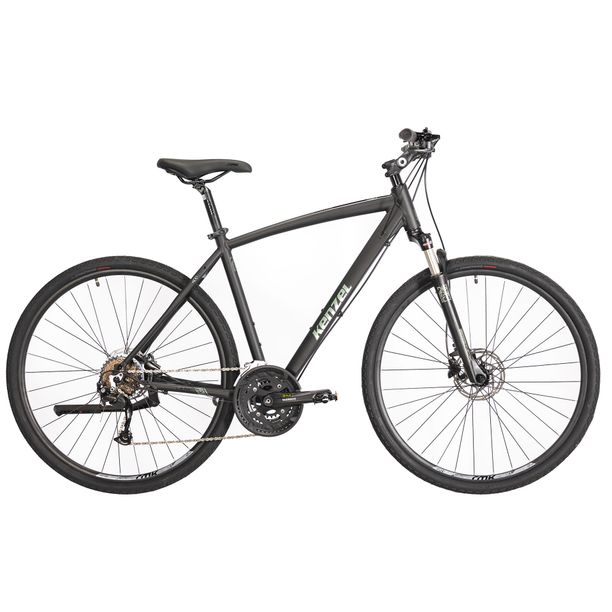 Bicicleta Trekking Kenzel Cross Distance 200 M6 Negru