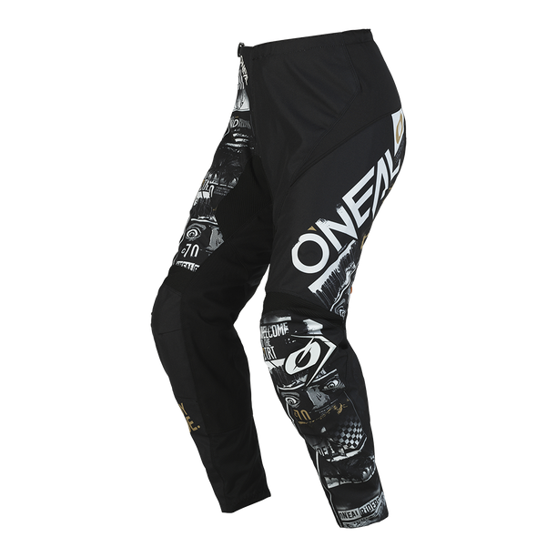 Pantaloni Lungi O'Neal Element Youth Attack , Negru, alb