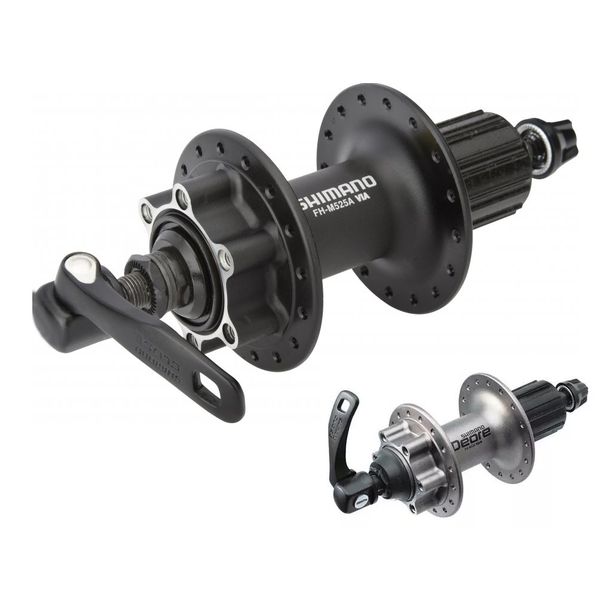 Butuc Bicicleta Roata Spate Shimano DEORE FH-M525A 32H 8/9/10 VIT. OLD 135MM AX 146MM QR 168MM PT. ROTOR 6-SURUBURI