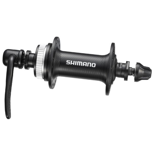 Butuc Bicicleta Roata Fata Shimano HB-RM35 36H OLD 100MM AX 108MM QR 133MM NEGRU