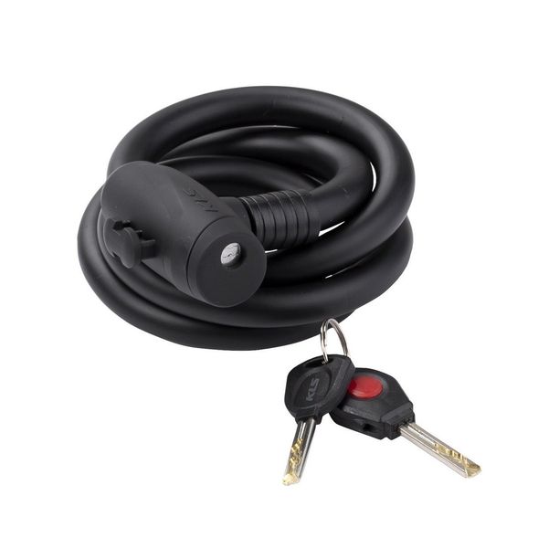 Antifurt Bicicleta Cablu Kellys KLS Hardcoil, 180cm