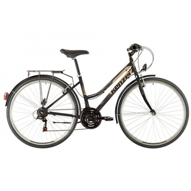 Bicicleta Trekking Kenzel Fresh W5, Negru