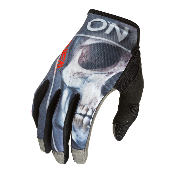 Manusi Bicicleta Lungi O'Neal Mayhem Bones V22 Negru-Rosu