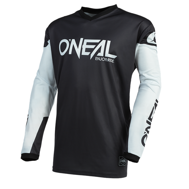 Bluza Ciclism O'Neal Element Threat, negru-alb