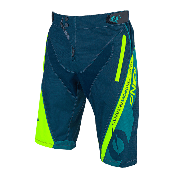 Pantaloni Ciclism Scurti O'Neal Element FR Hybrid, verde
