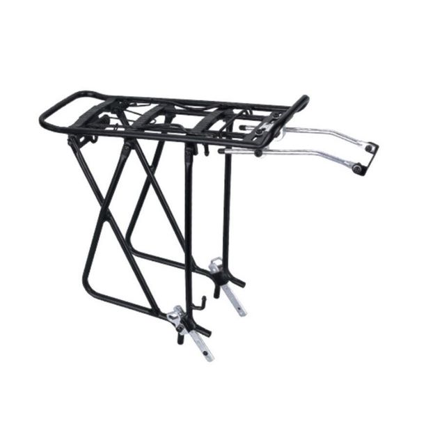 Portbagaj Bicicleta Aluminiu spate Extend 24-28, negru
