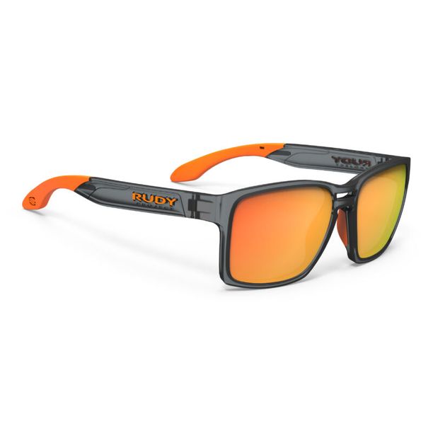 Ochelari Ciclism RUDY Project Spinair 57 Frozen ASH / Multilaser, portocaliu