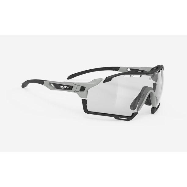 Ochelari Ciclism Rudy Project Cutline Light Grey Matte / ImpactX Photochromic 2 Laser Negru