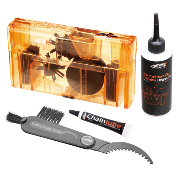 Set curatare lant si pinioane Super B CL TB1711+3208+3230+3225