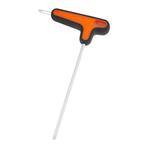 Cheie Torx Super B CL cu maner tip T, T20
