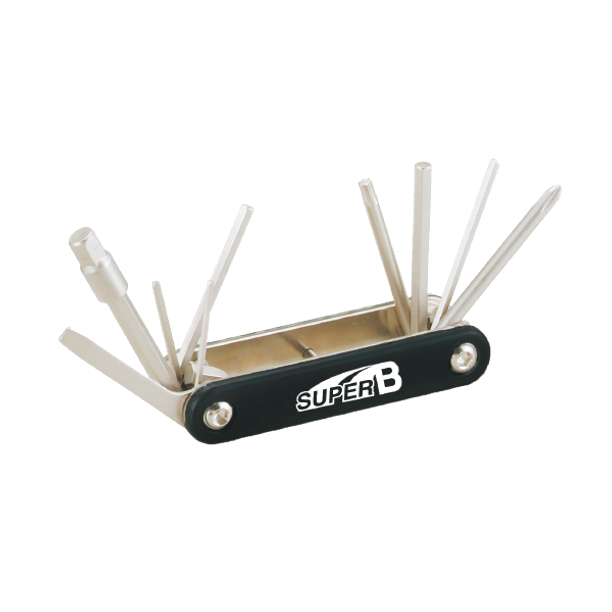 Set imbus rabatabil Super B CL: 2,2.5,3,4,5,6,8 / Surubelnita 6, Torx 25