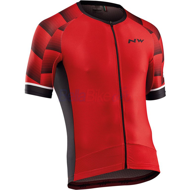 Tricou Ciclism Tehnic Northwave Storm Air, rosu